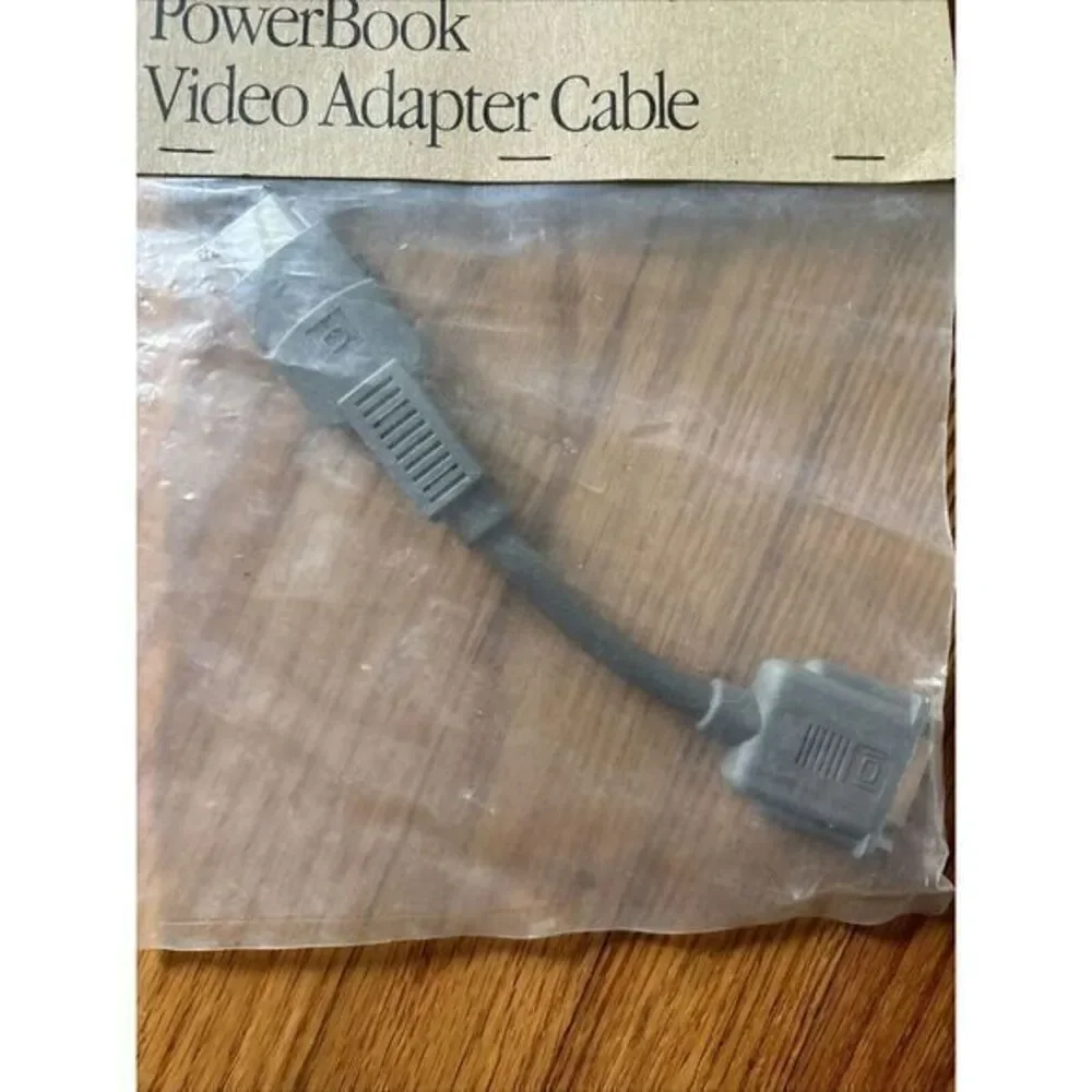 NEW OEM Apple Macintosh PowerBook Video‎ Cable External Video Adapter new sealed